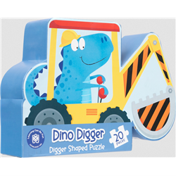 Dino Digger  Digger Shaped Puzzle